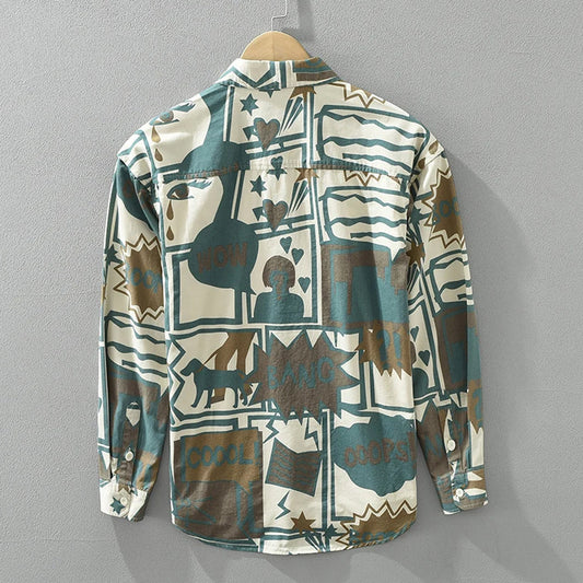 Teal Cool Bang Full-Sleeve Shirts Without Tee