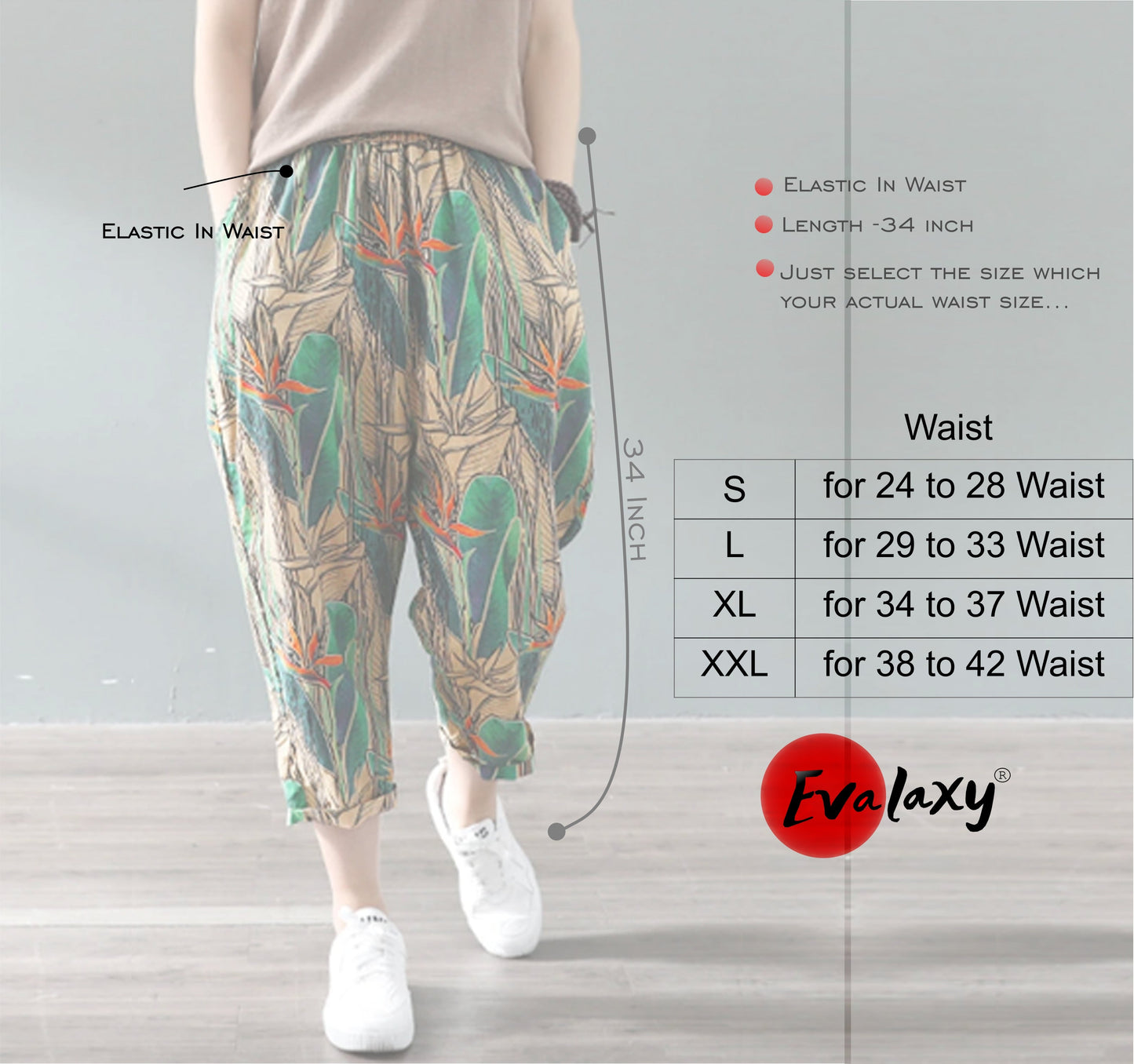 Vintage Mapple Leaf & Red Rangoli Pajama Capri Combo Pack For Womens & Girls(Pack Of 2 Pcs)