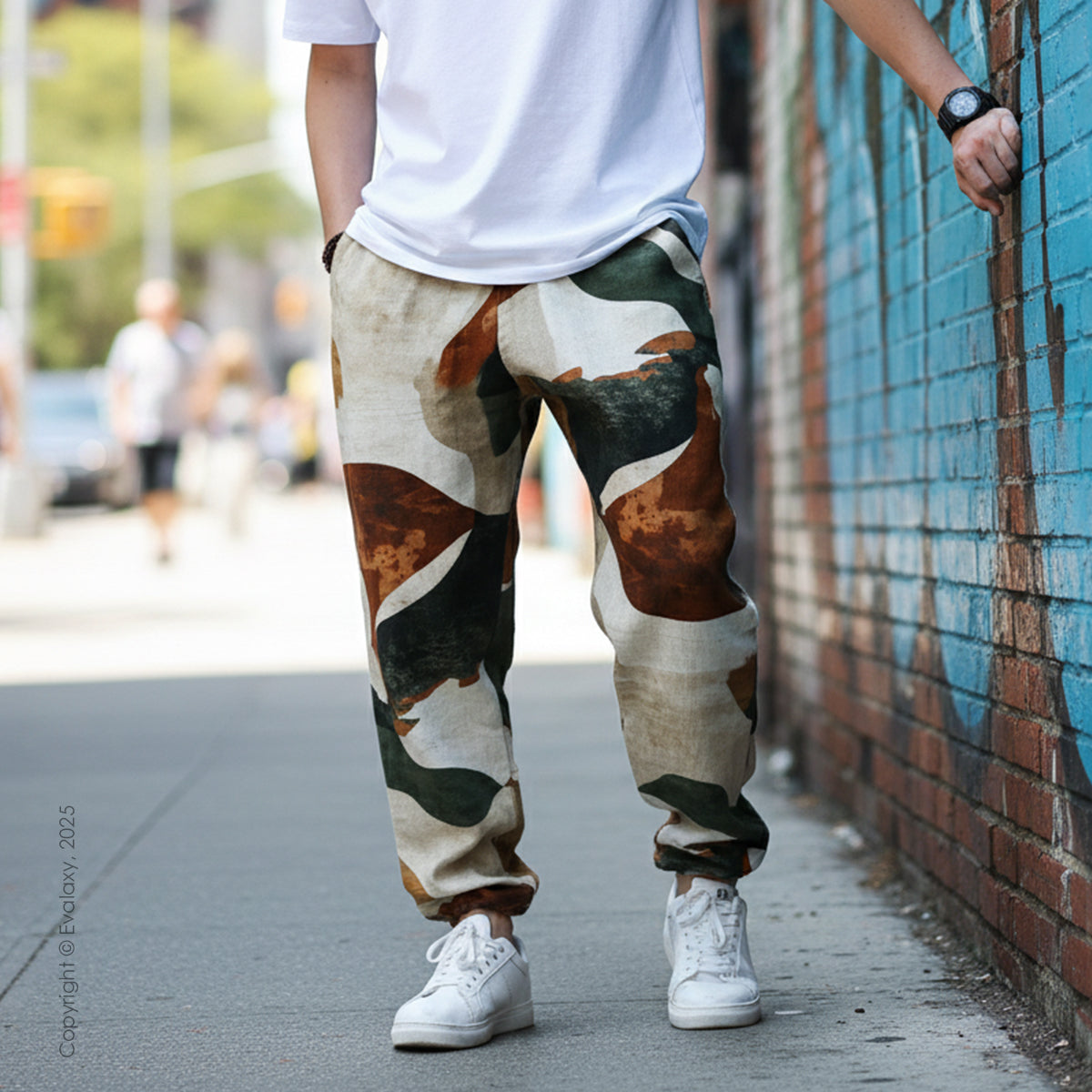 Loose Rgb Jogger Breathable Casual Harem Pants For Men & Women