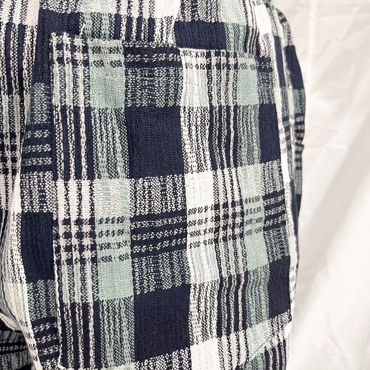 Blue n Green Checkered Premium Jogger Breathable Casual Harem Pants for Men & Women