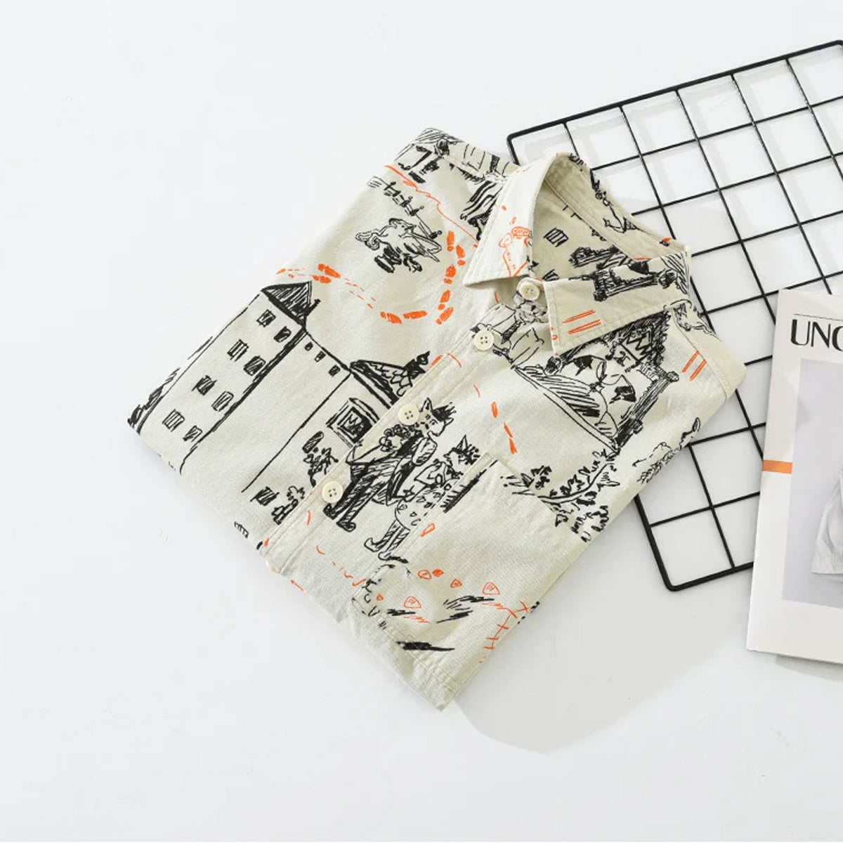 Pista King Village Art Full-Sleeve Shirts Without Tee