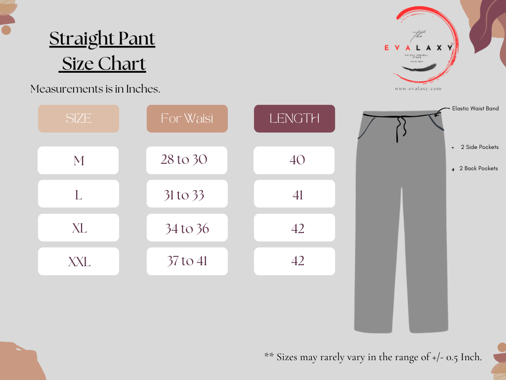 Golden Pounds Straight Pants for Men & Women