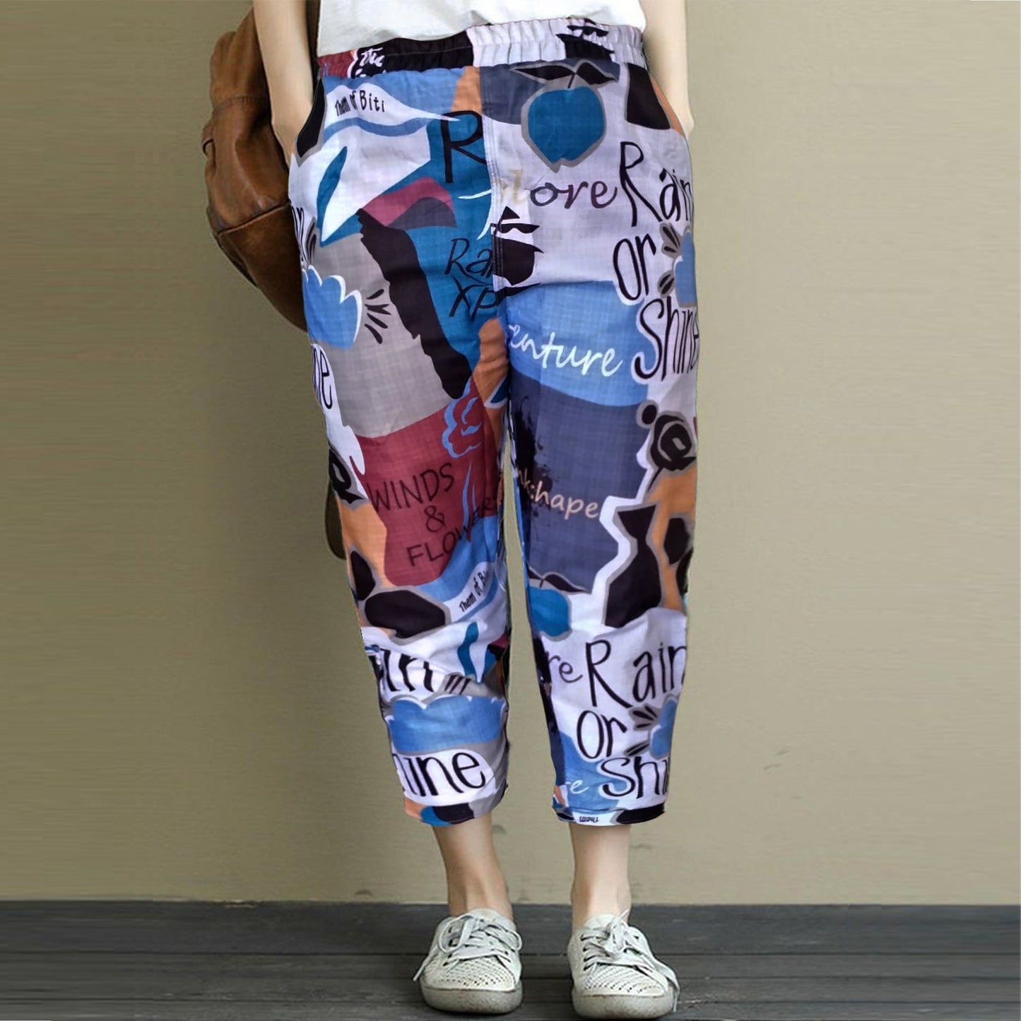 Vintage Camo & Adventure Rain Pajama Capri Combo Pack For Womens & Girls(Pack Of 2 Pcs)