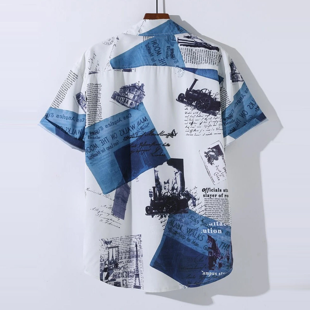 Men Random Print Shirt Combo Without Tee (Pack of 3 Pcs)