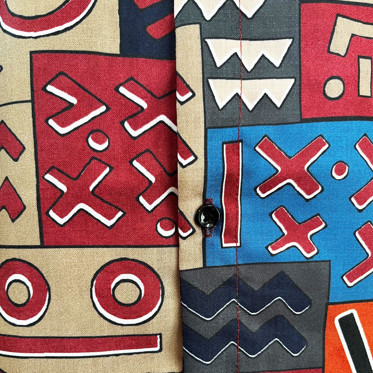 Geomatric Graphic Print Shirt