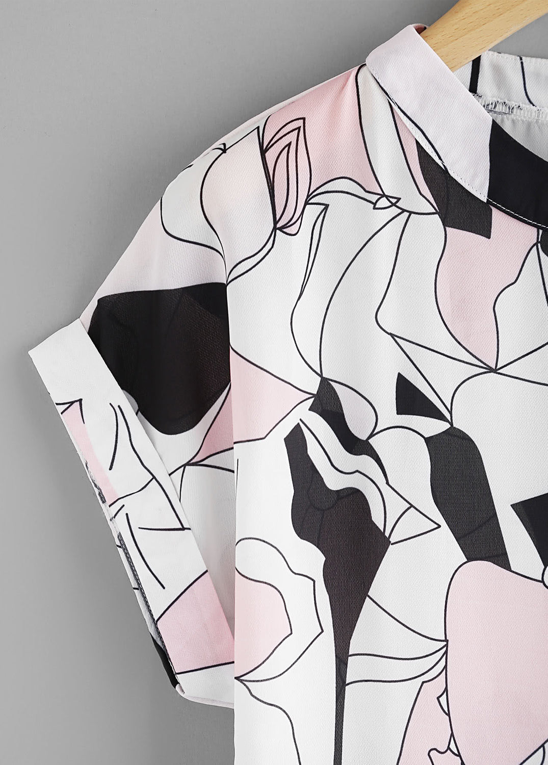 Stylish Zig Zag Sky ,Pink Abstract & Banana Coconut Tops Combo For Women & Girls (Pack of 3)