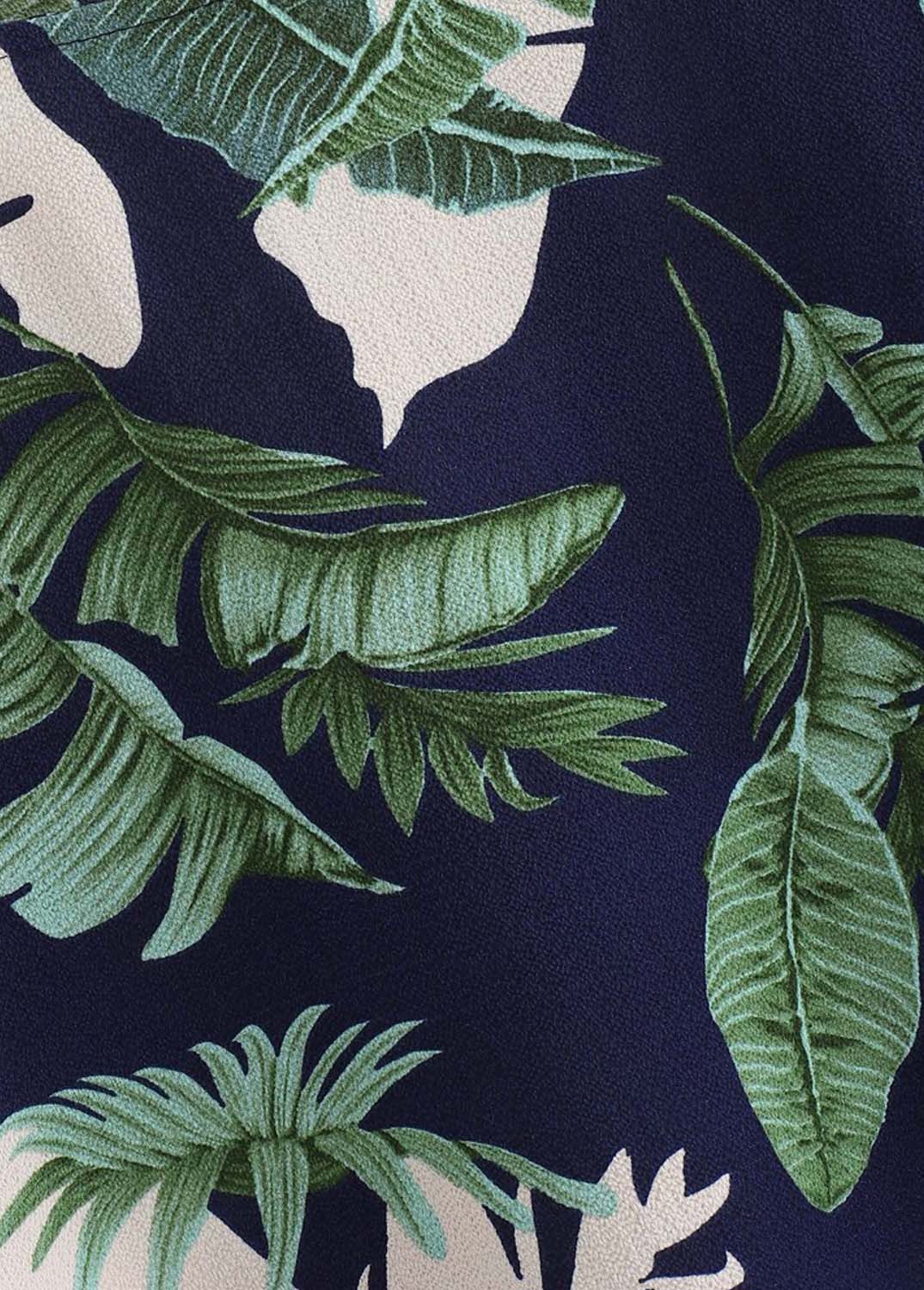 Stylish Turquoise ,Blue Yellow Eyes & Navy Banana Leaf Tops Combo For Women & Girls (Pack of 3)