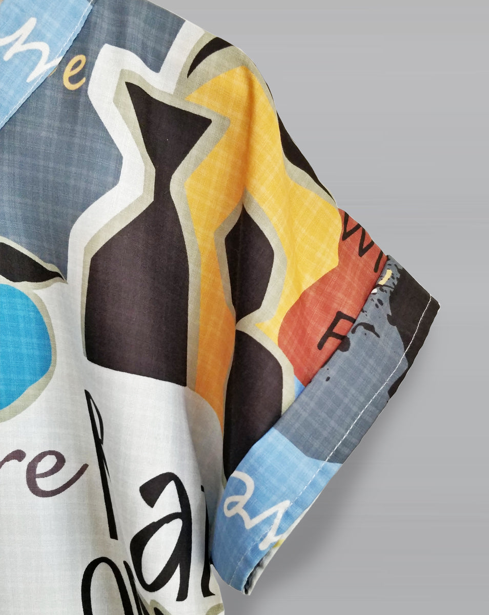 Stylish White Floral & Adventure Rain Tops Combo For Women & Girls(Pack Of 2 Pcs)