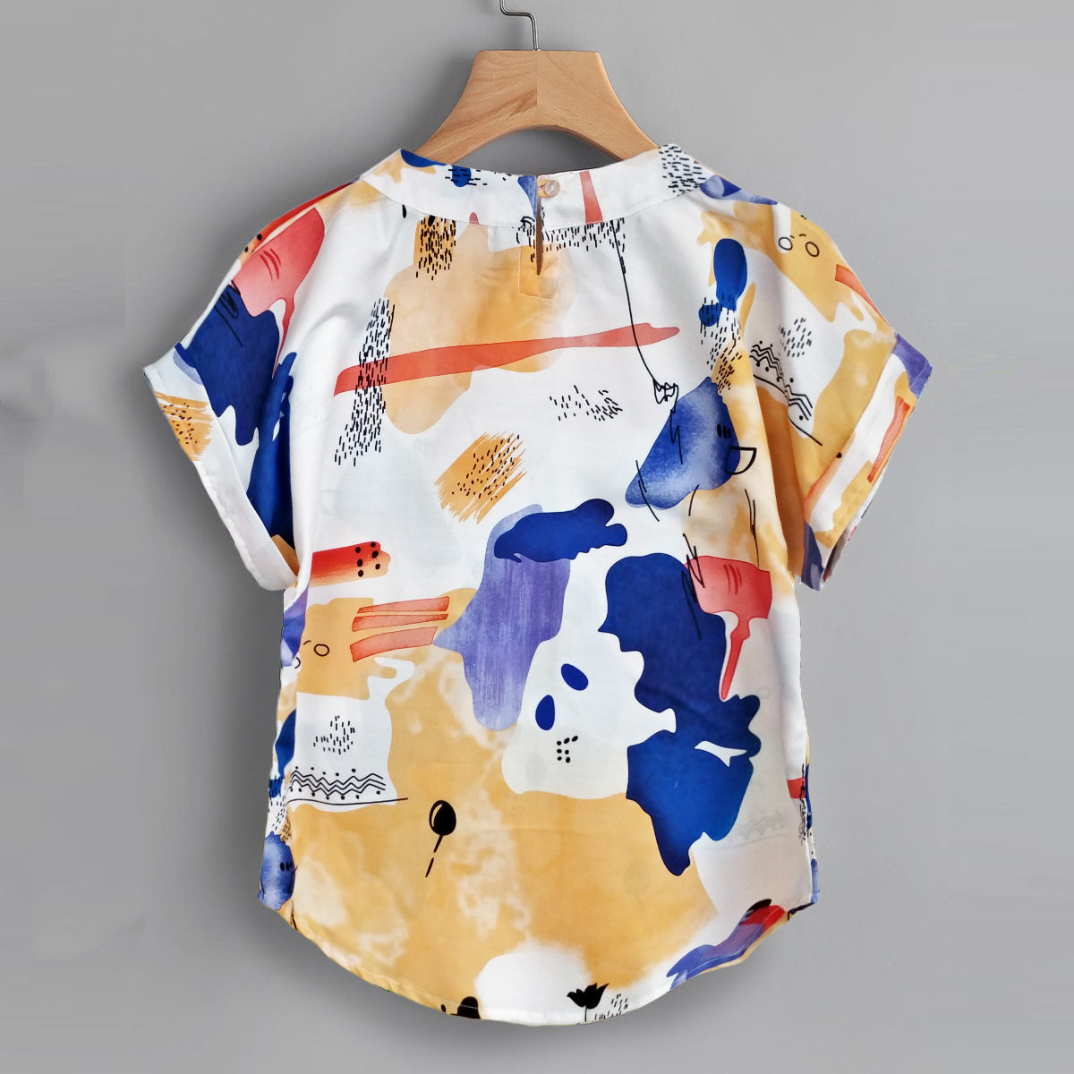 Stylish Tie Dye,Abstract Orange & Adventure Rain Tops Combo For Women & Girls (Pack of 3)