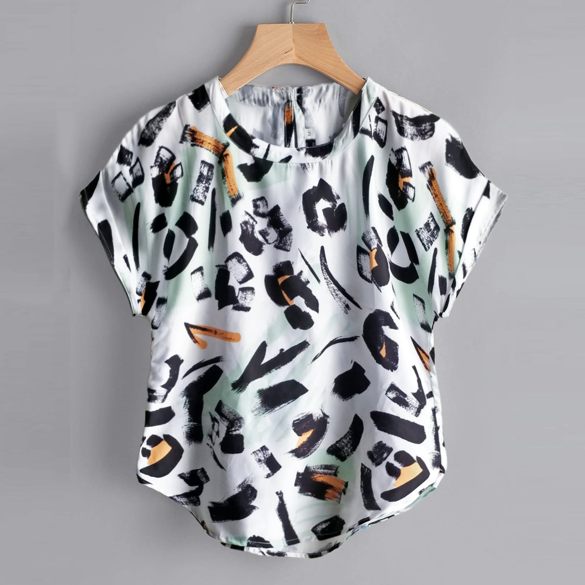 Stylish Foot Print, Cute Ani & Paint Brush Tops Combo For Women & Girls (Pack of 3)