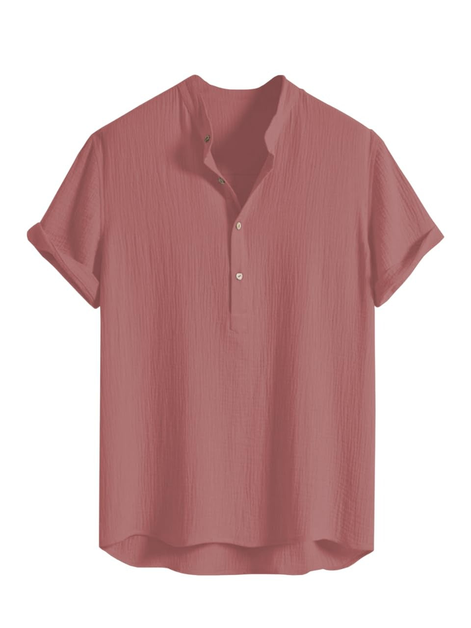 Men’s Soft Light weight Short Sleeve Casual Shirt